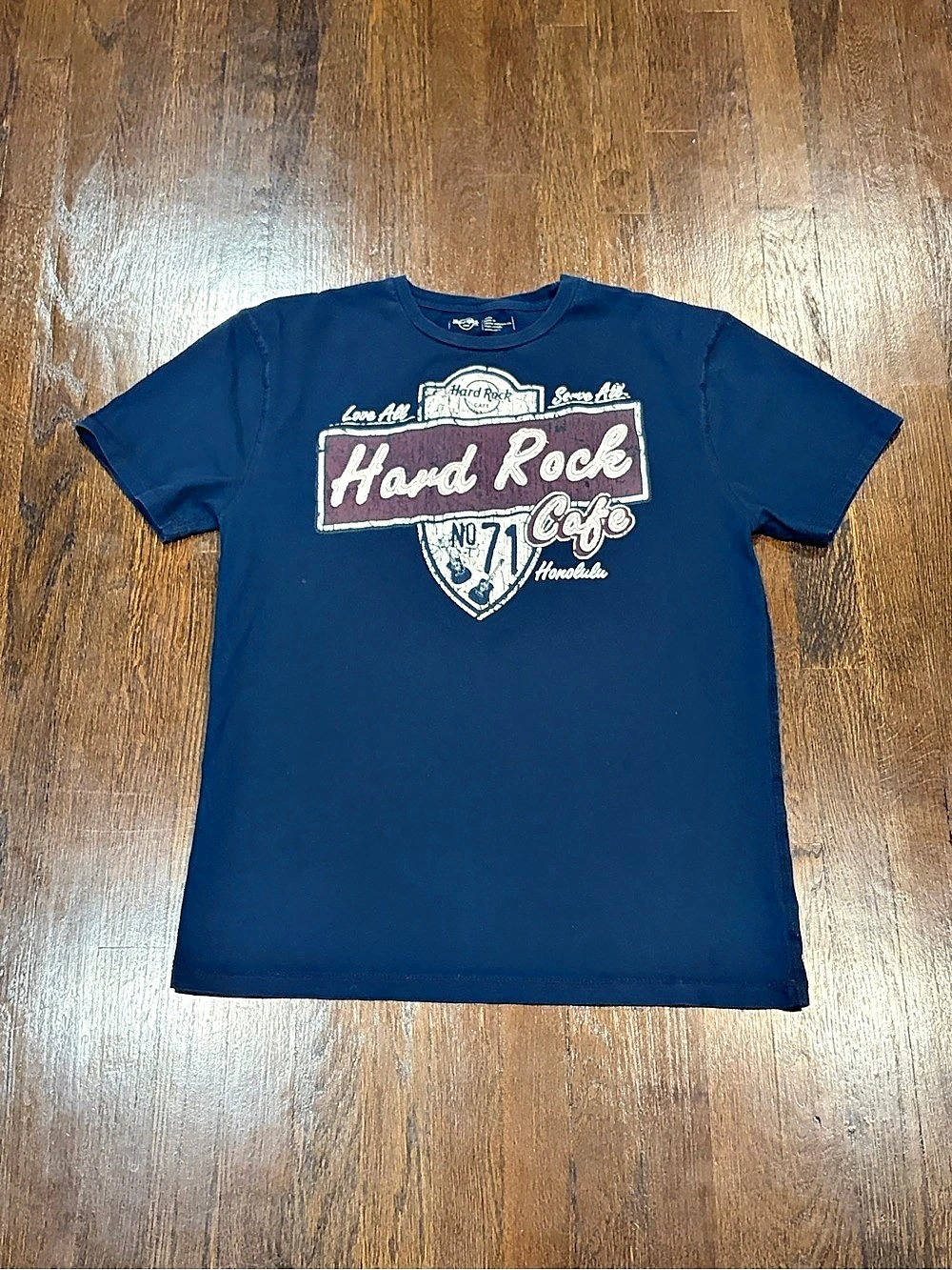 Vintage Hard Rock Cafe T-Shirt Navy Large